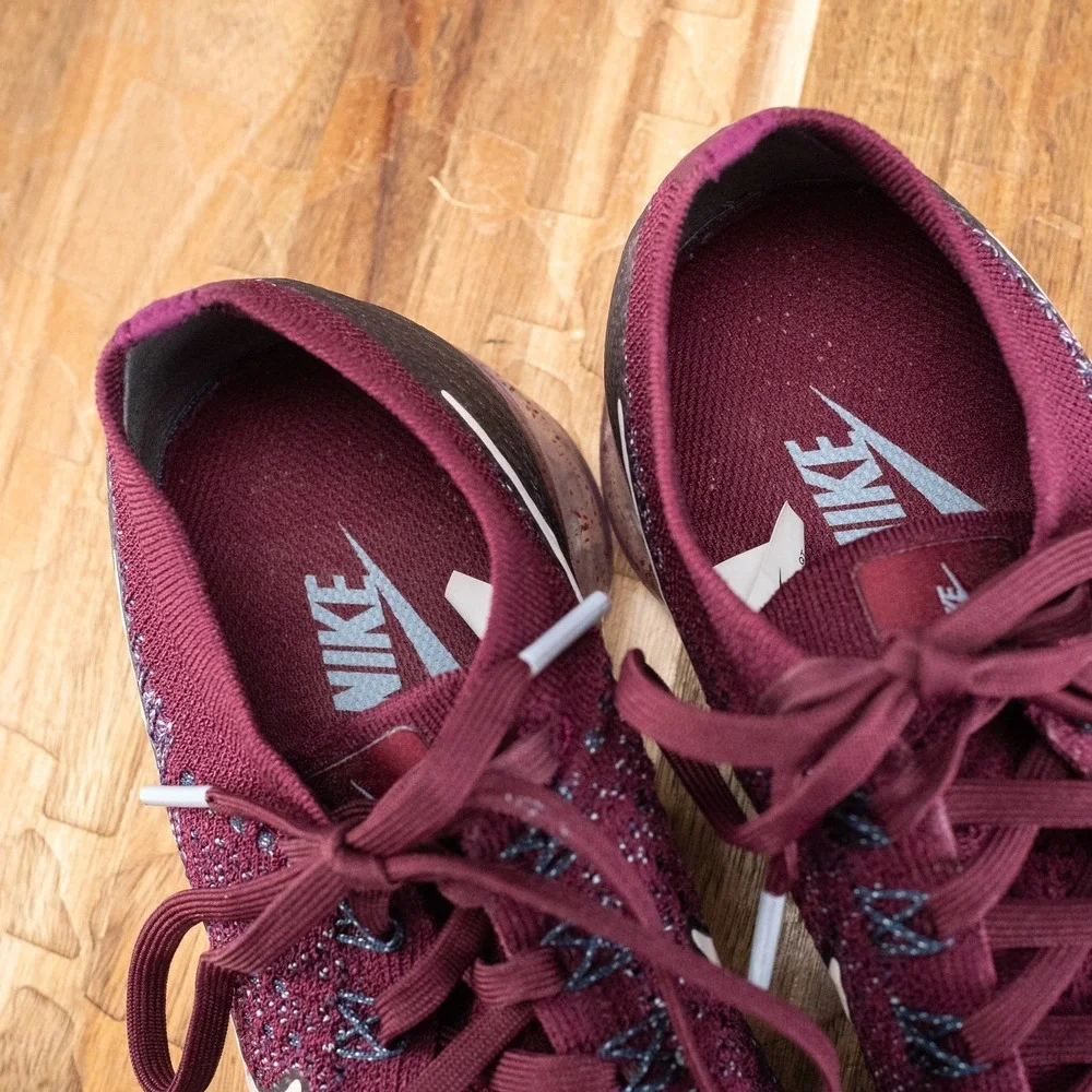 Nike Air VaporMax Flyknit Bordeaux Women's Running Shoes 2017 899472-602 SZ‎ 8.5